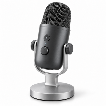 🎙️ Studio Sound | Desktop Microphone | Clear & Convenient Audio Recording