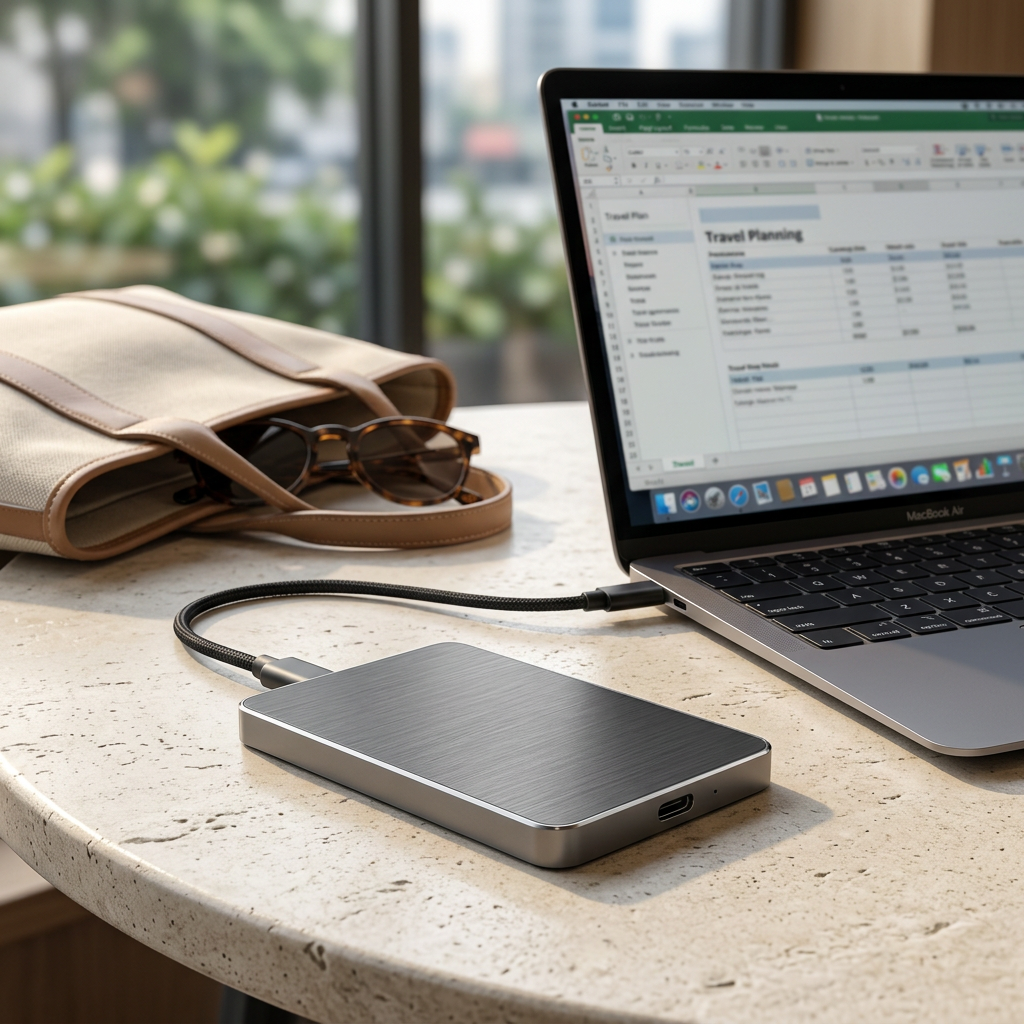 🔌Digital Storage | Portable External SSD | Sleek & Compact Data Companion
