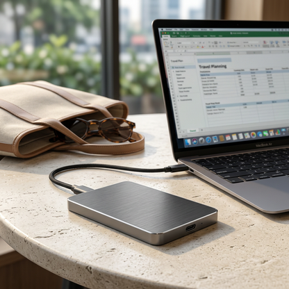 🔌Digital Storage | Portable External SSD | Sleek & Compact Data Companion